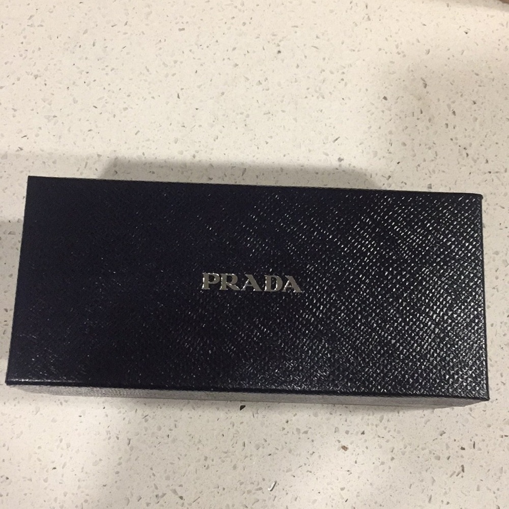 Prada sunglass case & box